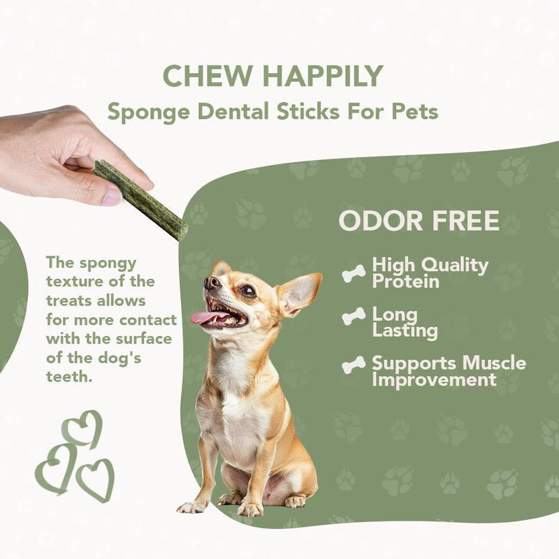 Rethink Pet Premium Dental Sponge Stick, Perfect Fun Dental Care Treats