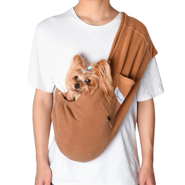 Yunpawpet Large Pet Sling Carrier - Handsfree Cat Sling Carrier Pouch for Chinchillas, Hedgehogs, Puppies, Sugar Gliders, Guinea Pigs, Rabbits, Kittens Etc.