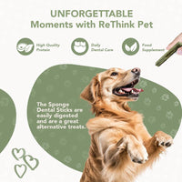 Rethink Pet Premium Dental Sponge Stick, Perfect Fun Dental Care Treats