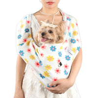 Yunpawpet Large Pet Sling Carrier - Handsfree Cat Sling Carrier Pouch for Chinchillas, Hedgehogs, Puppies, Sugar Gliders, Guinea Pigs, Rabbits, Kittens Etc.