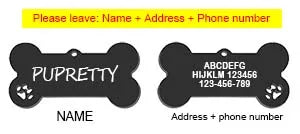 Etiqueta de identificación de mascota, llavero grabado gratis personalizado para gato, cachorro, perro, llavero colgante, pata de hueso, accesorios para mascotas