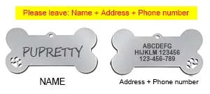 Etiqueta de identificación de mascota, llavero grabado gratis personalizado para gato, cachorro, perro, llavero colgante, pata de hueso, accesorios para mascotas