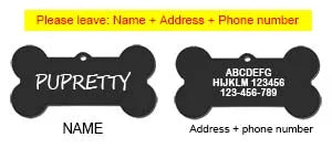 Etiqueta de identificación de mascota, llavero grabado gratis personalizado para gato, cachorro, perro, llavero colgante, pata de hueso, accesorios para mascotas