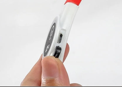 Collar luminoso LED para perro de PVC, impermeable, para perros grandes, medianos y pequeños, con luz USB, accesorios de seguridad nocturna para mascotas.