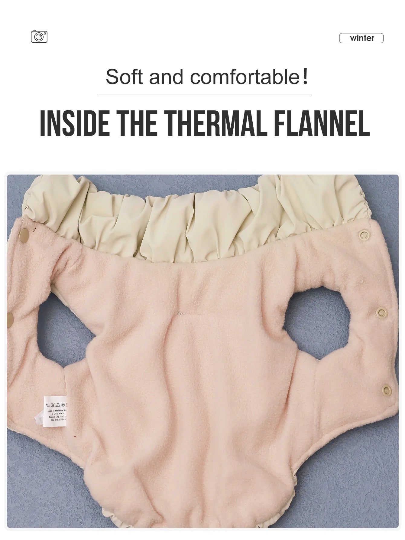 Chaqueta abrigo para perros otoño/invierno, gruesa y cálida de 3 capas, adecuada para perros pequeños a medianos como caniche, Teddy, York