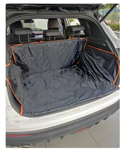 Forro de carga-funda impermeable para asiento de maletero para área de carga trasera, accesorios de ajuste Universal para automóvil