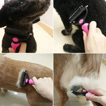 Cepillo peine para quitar el pelo de gatos y cachorros.Cepillo peine para quitar el pelo de gatos y mascotas, peines para recortar el pelo de las mascotas y desenredarlos.