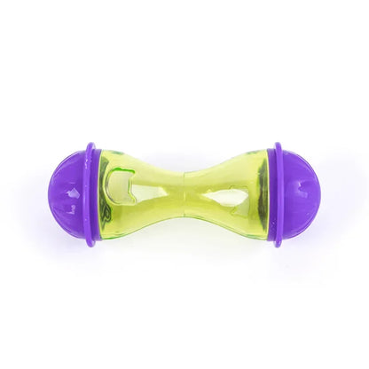 Juguete Interactivo Dispensador de Comida para Gatos y Perros - Pelota Tumbler Anti-Estrés