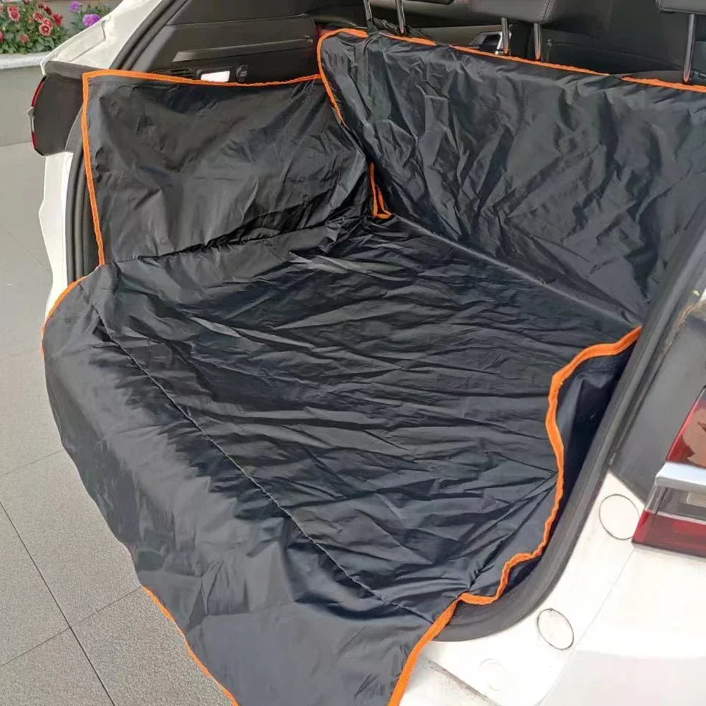 Forro de carga-funda impermeable para asiento de maletero para área de carga trasera, accesorios de ajuste Universal para automóvil