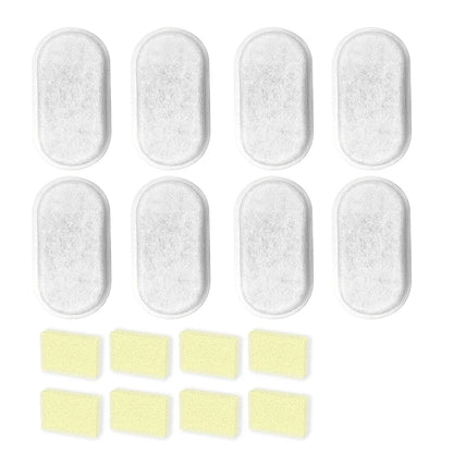 Fuente de agua inteligente ROJECO para gatos, dispensador automático de agua para mascotas, purificador de agua para perros y gatos con filtros de recirculación.