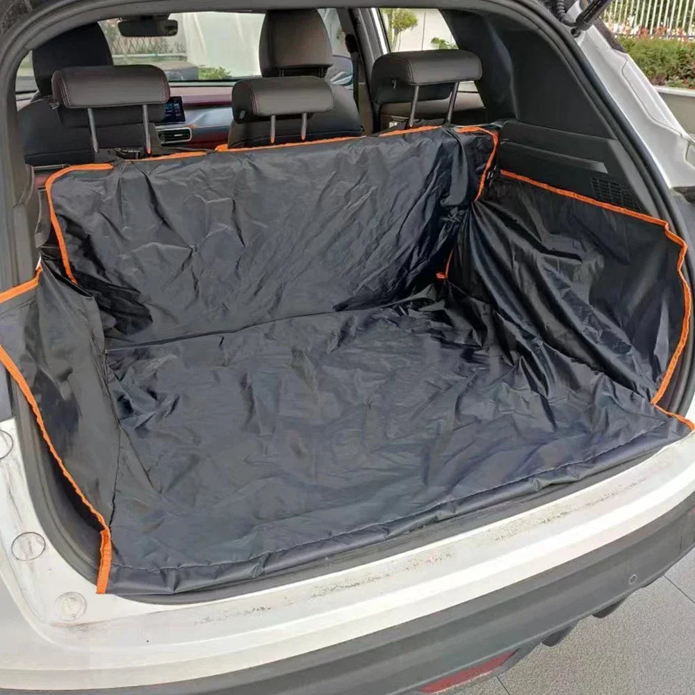 Forro de carga-funda impermeable para asiento de maletero para área de carga trasera, accesorios de ajuste Universal para automóvil