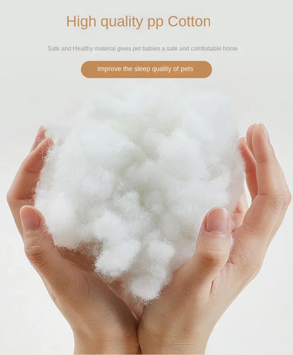 Casa para gatos de invierno de felpa, cama redonda para gatos, cojín grueso y cálido, cesta para gatos, saco de dormir para mascotas, nido para gatitos, perrera para gatos pequeños.