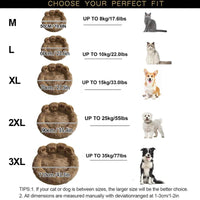 Cat Cartoon Bear Paw Design Pet Bed, Soft Plush Pet Nest for Daily Use, Spring Warm Pet Bed for Dog & Cat